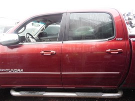 2006 Toyota Tundra SR5 Burgundy Crew Cab 4.7L AT 2WD #Z21673